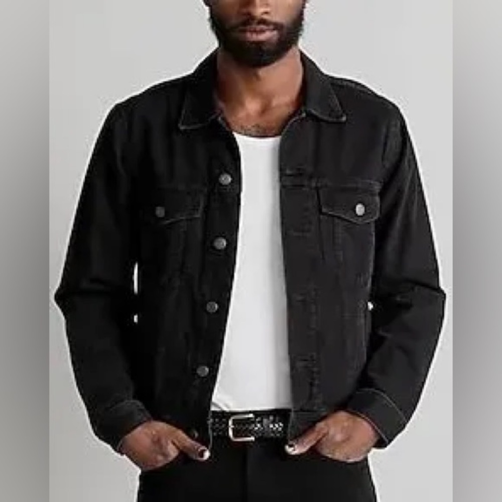 Madewell Black Denim Jacket